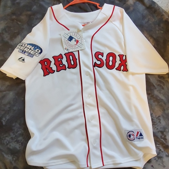 red sox world series jersey